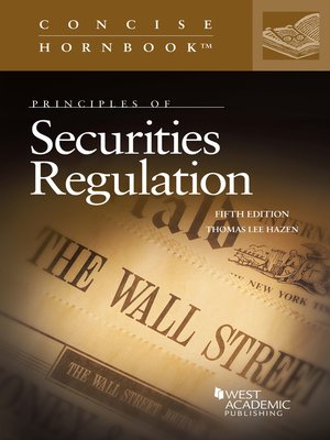 cover image of Principles of Securities Regulation